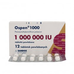 Оспен (Феноксиметилпенициллин) табл. 1млн. МЕ №12 в Первоуральске и области фото