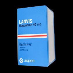 Ланвис (Тиогуанин) таблетки 40мг 25шт в Первоуральске и области фото