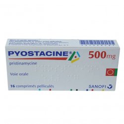 Пиостацин (Пристинамицин) таблетки 500мг №16 в Первоуральске и области фото