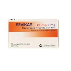 Севикар (Sevikar) таб. 20мг 5мг 28шт