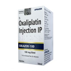 Оксалиплатин Oxazer конц. для приг. инъекц. р-ра 2мг/мл 50мл фл.100мг в Первоуральске и области фото